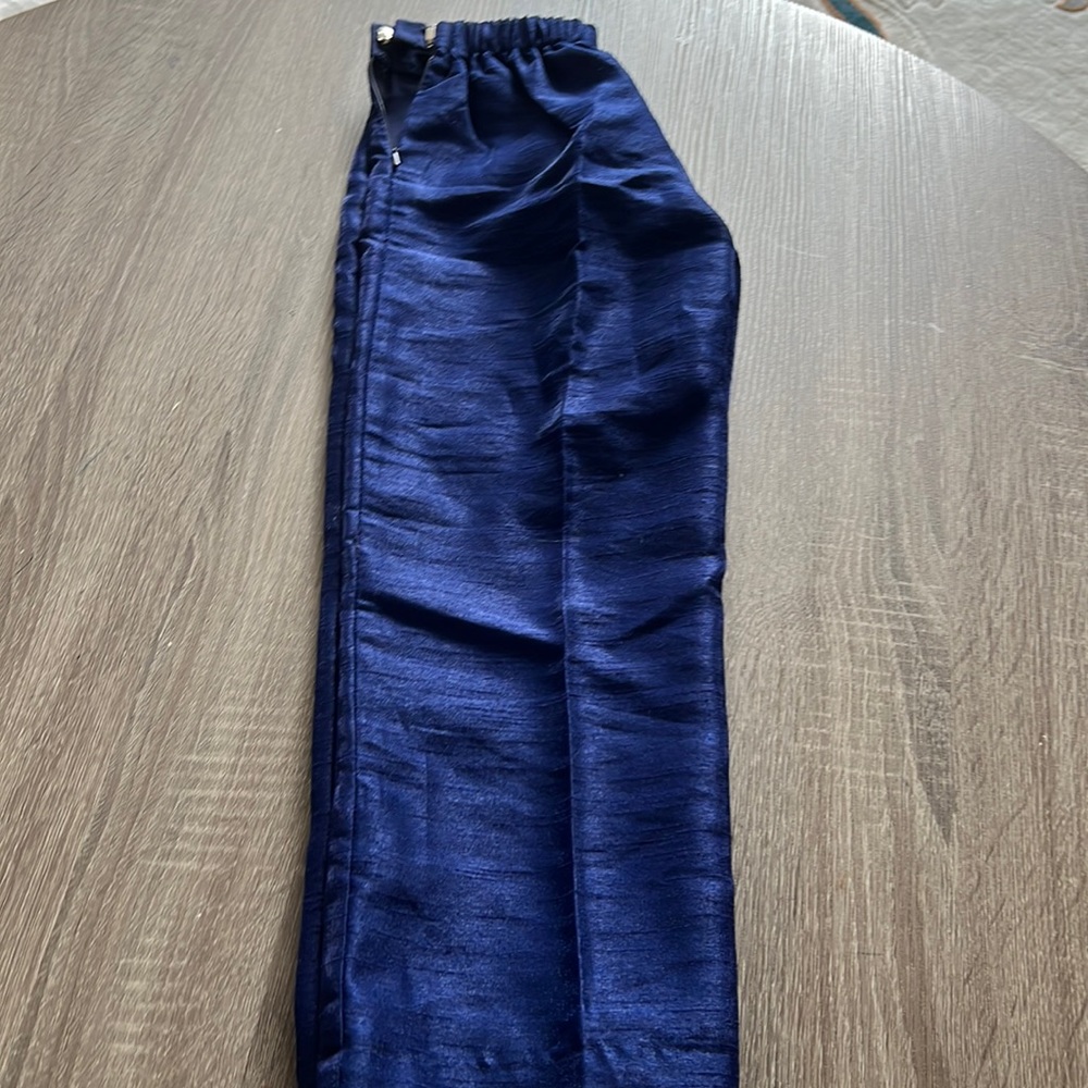 Blue trousers
